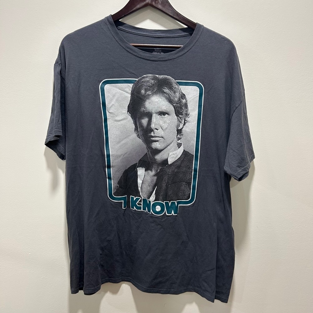 Star Wars T shirt gray Mens XL